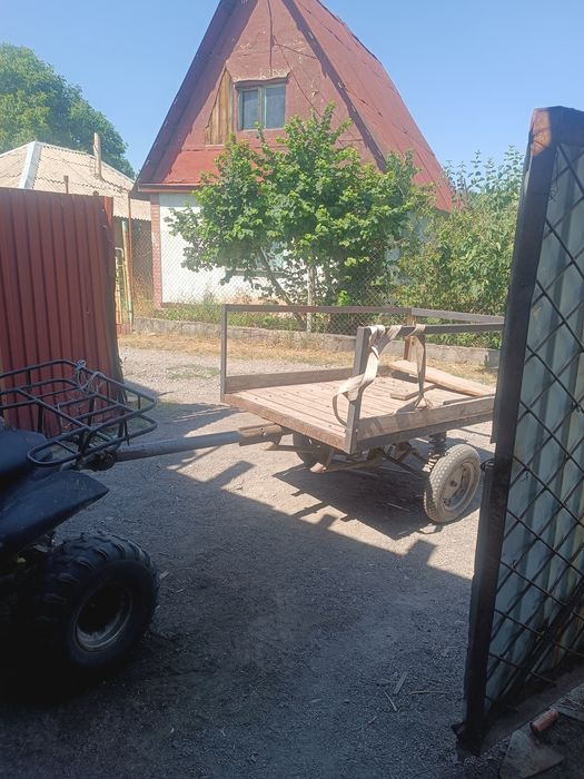 Продам квадроцикл с прицепом