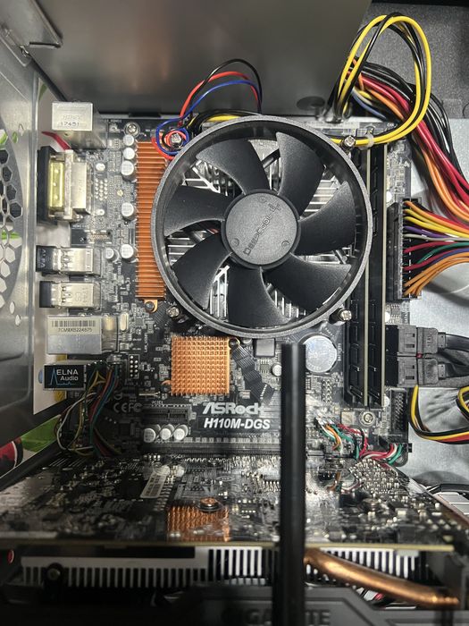 I5-7400+h110-dgs+кулер