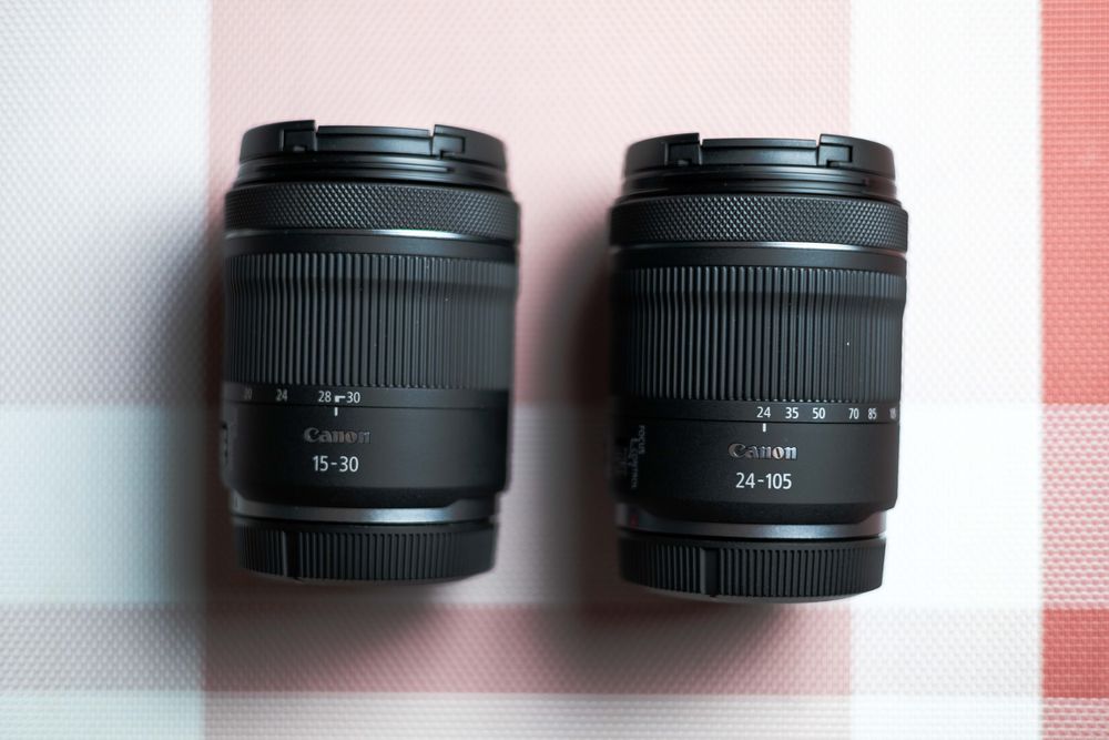 Обектив Canon RF 15-30 и 24-105mm