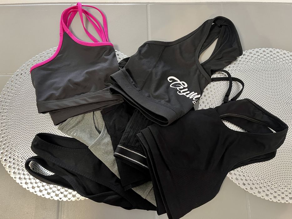 Бански, бюстиета за фитнес, халат за баня