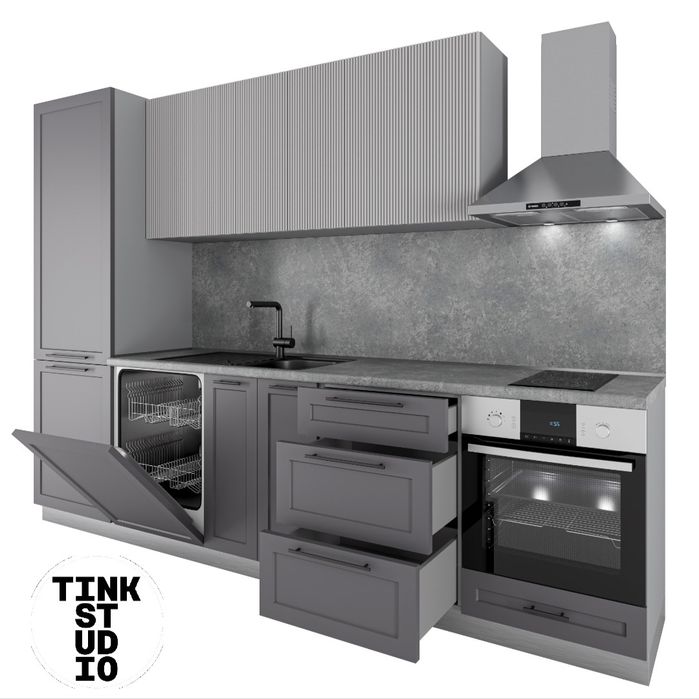 Модулна блок кухня 3.00 л.м.