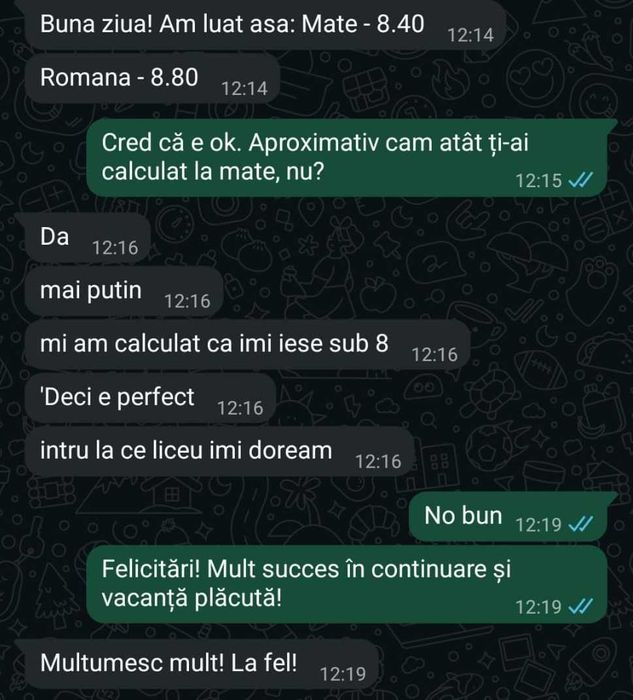 Meditatii individuale online Matematica EN, Bac Mate M1 și M2