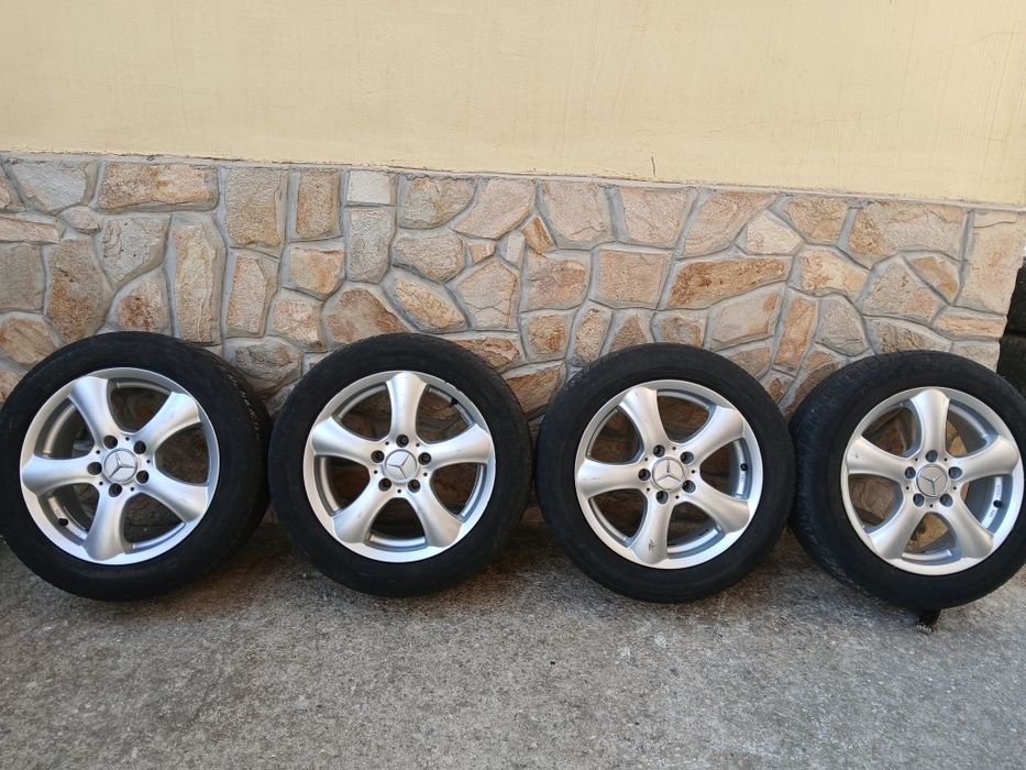 Оригинални Алуминиеви джанти 16цола за Mercedes w211-E-class.w204.c-class.5 ×112.w245.B-class w169 A-class