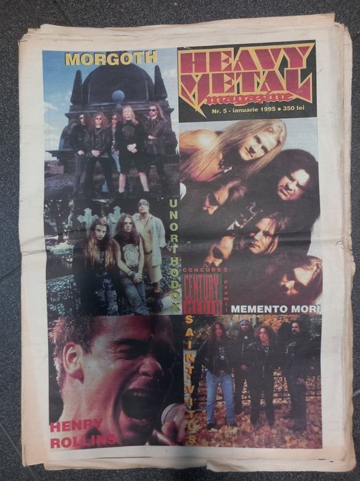 Reviste rock/ heavy anii  90