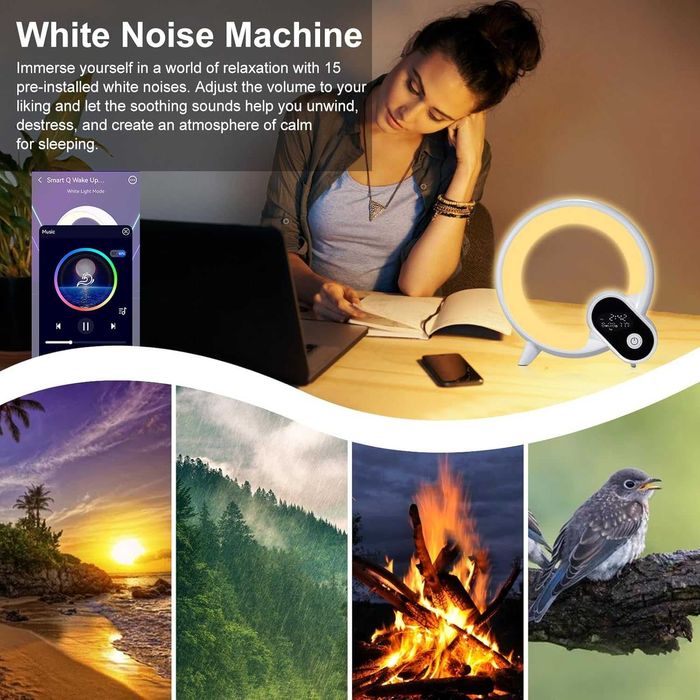 Lixada Смарт будилник с BT и дистанционно управление