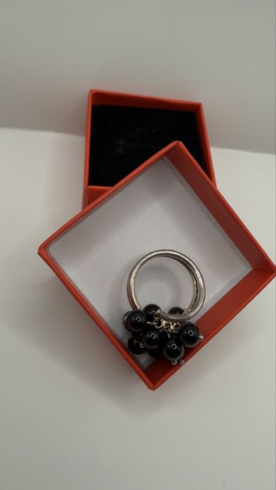 Inel argint cu pietre Onix !