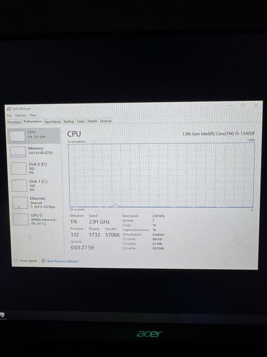 Геймърски Компютър RTX 3080 , i5 13400f