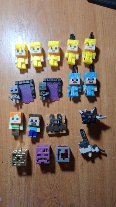 Обмен и продажа. Фигурки Kinderjoy Minecraft