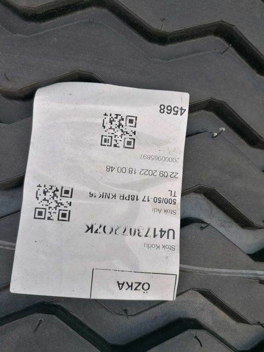 Anvelopa Ozka, 500/50-17 14 pliuri