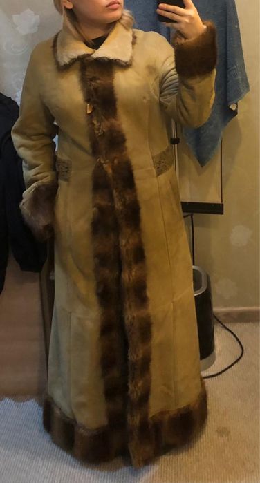 продам дубленку из натуральной овчинки