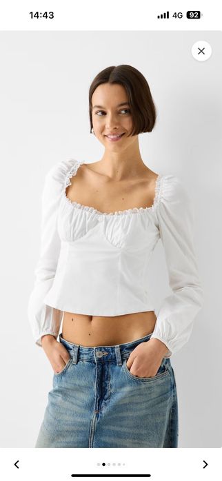 Zara Bershka блуза L