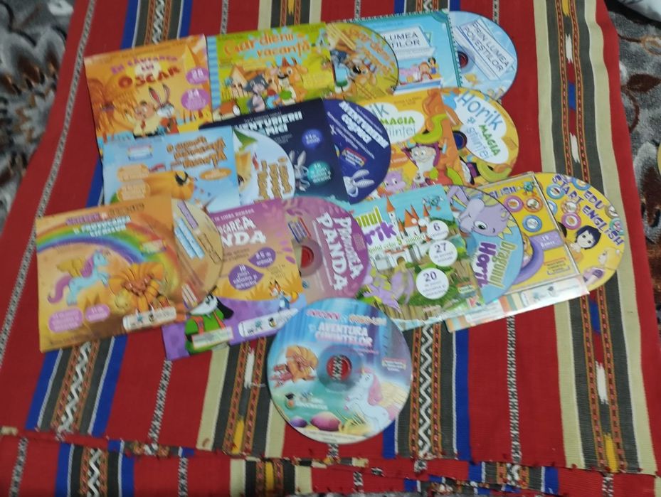 DVD filme desene și CD educative