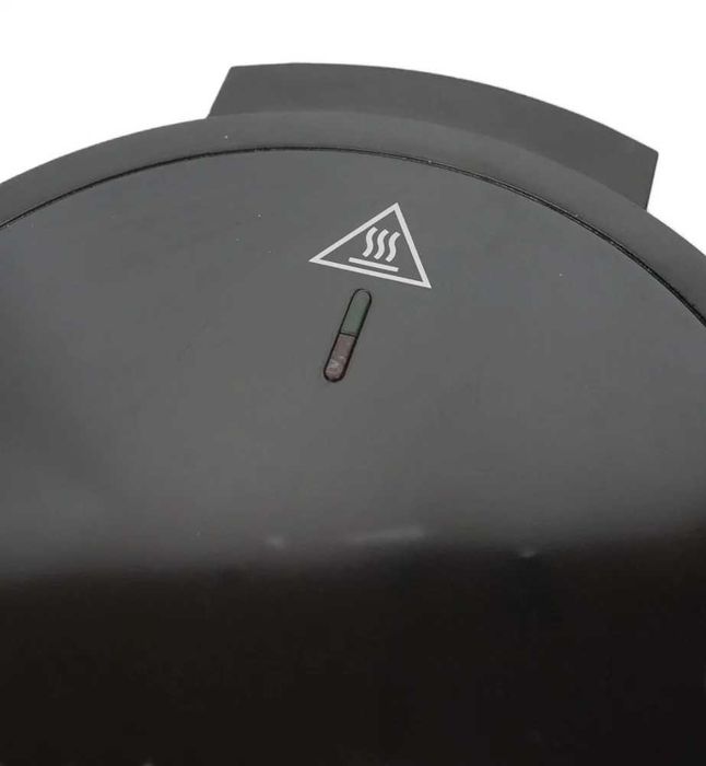 Aparat de facut vafe/gofre Switch On WM-A201, Regulator de temperatura, Putere de 1200W, Negru