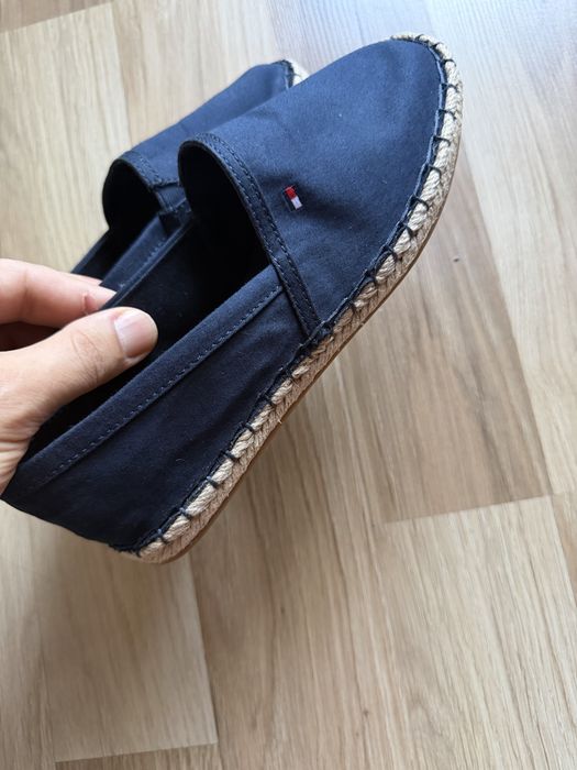 Espadrile Dama Tommy Hilfiger Basic Flat - Bleu / Bleumarin (Mărimea 36)