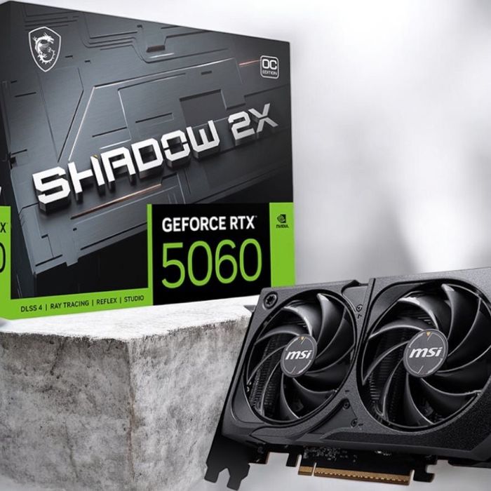 Новая RTX 5060 8GB MSI Shadow 2X Nvidia GEFORCE