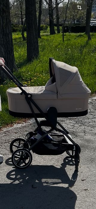 Cybex- Landou+ cadru+ adaptori