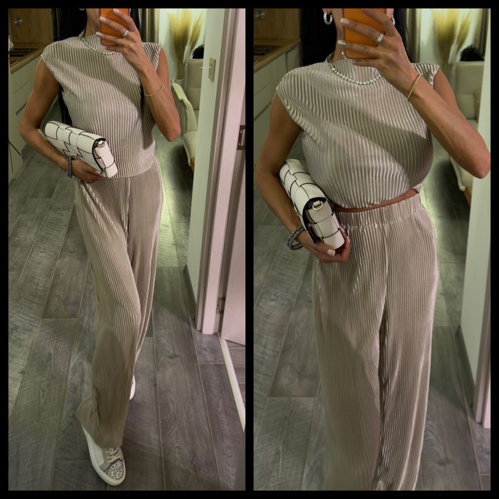 Сет потник и дълга пола/ рокля балон с къси панталонки