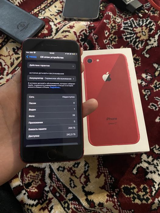 Продам iPhone 8 256gb в идеале без минусов