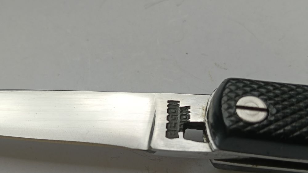 Briceag rar de colecție Begon Inox Franța(21 cm) Mecanism Leverlock/Pirghie.