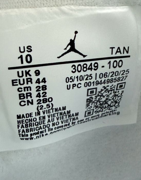 Nike Air Jordan 4 44 noi new