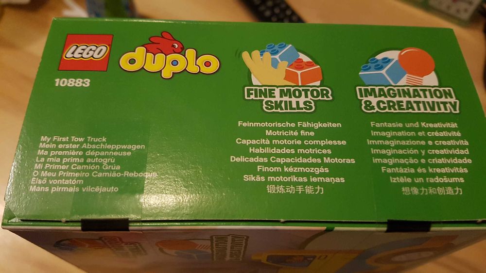Set lego duplo camion de tractare nou-nout, la cutie