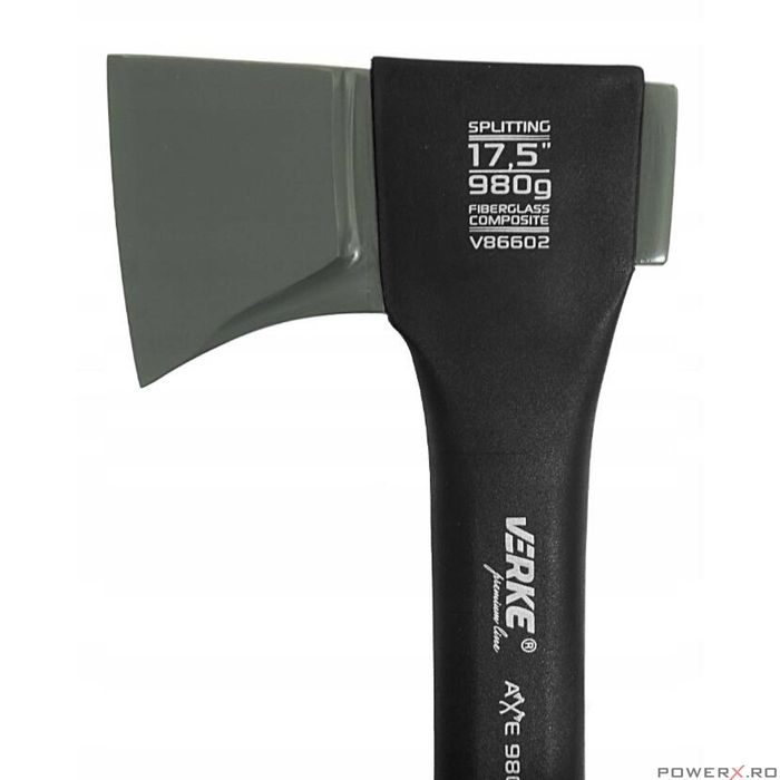 Topor universal pentru tamplarie, maner cauciucat, 980G, Verke