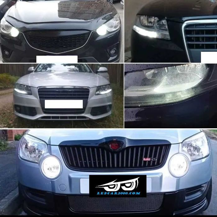 Лед крушки P13W DRL 3030 SMD