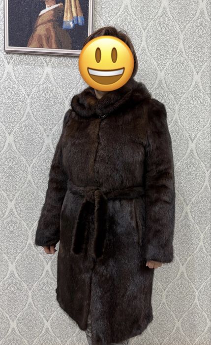 Натуральная норковая шуба