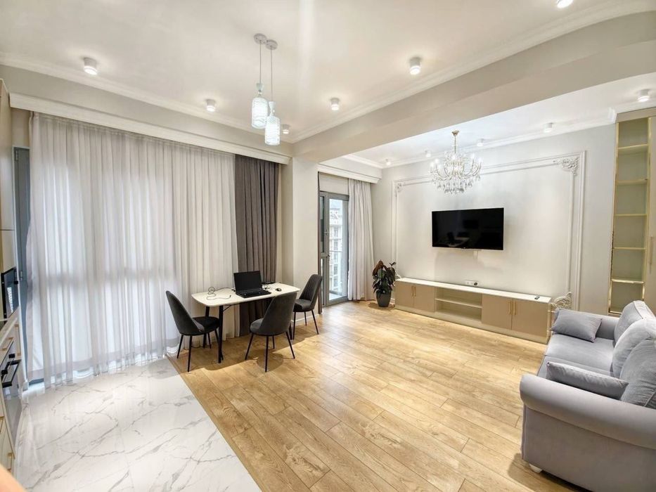 Mirabad avenue 3ком. 86м2 под ключ ор-р госпитальный, Анор кафе