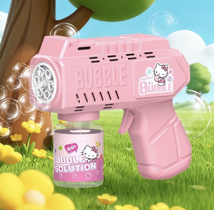 Пистолет мыльные пузыри