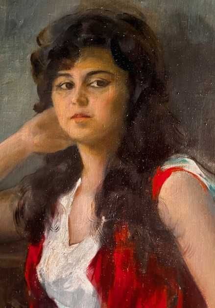 NEGOCIABIL! DEOSEBIT Tablou VECHI. ulei/panza, semnat, 100x80cm