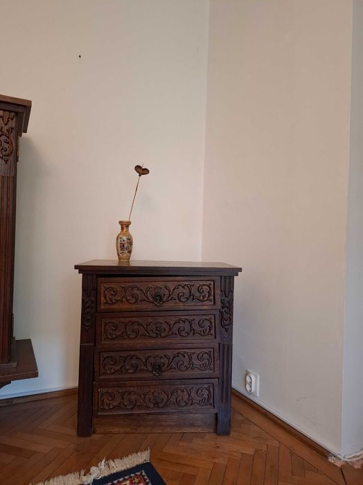 Mobilier rustic din stejar masiv – set complet