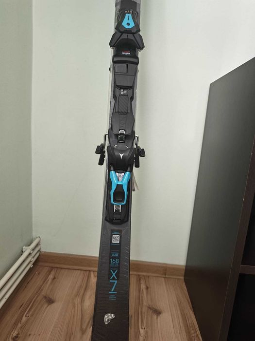 Schiuri Atomic Redster X7 Revoshock C + legături MI12 GW black/teal, NOI,  marimi 161 si 168 cm