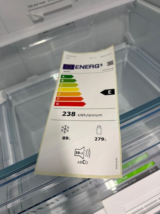 Combina frigorifica Bosch KGN39VLEB Seria 4