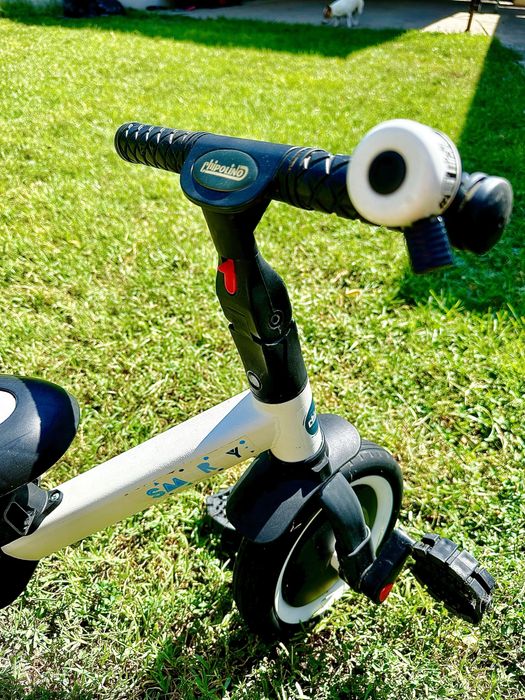 Триколка 2 в 1 Chipolino - Смарти, бяло-черна