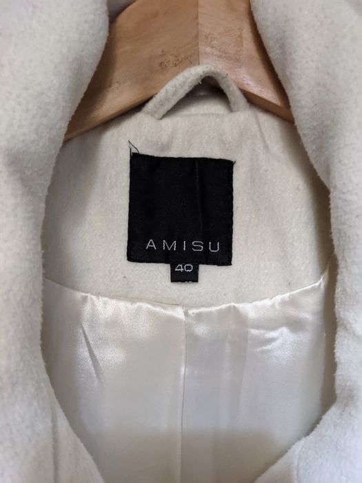 Palton dama culoare alba