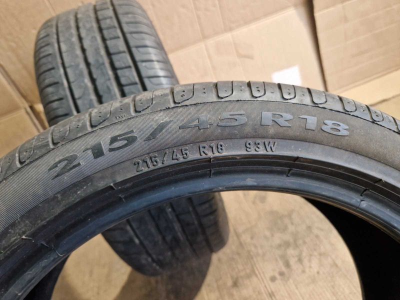 2 Pirelli R18 215/45
летни гуми DOT3118