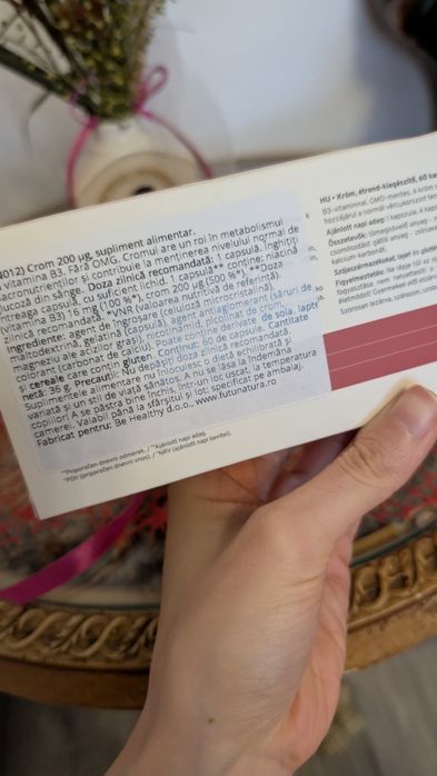 Crom 200 µg e + Vit B3 60 capsule