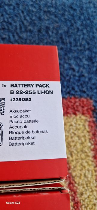 Hilti drujba pe acumulator pentru beton