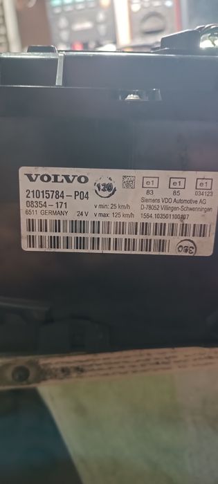 Щиток приборов Volvo