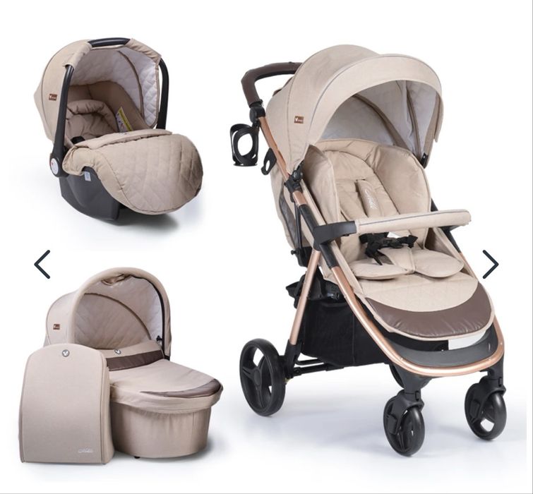 Комбинирана детска количка Cangaroo Noble 3 в 1