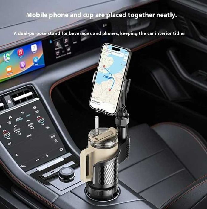 2tasi 1da Avtomobil telefon tutqichi va stakan ushlagichi  akm130