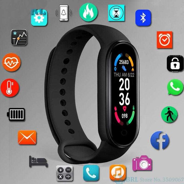 Фитнес гривна Smart Band M6