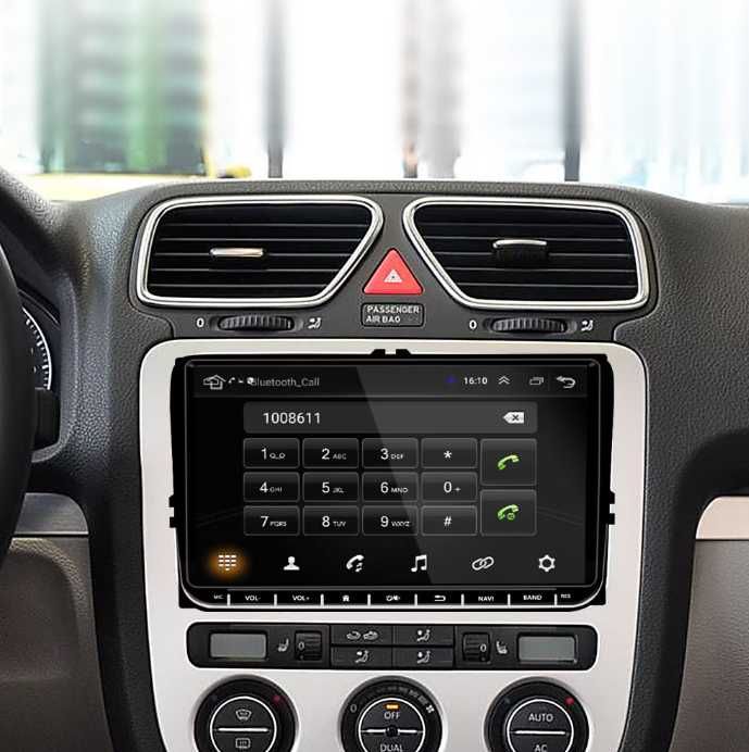 9-инч мултимедия за VW Golf 5, 6, Polo Passat Android 13, CarPlay 4/64