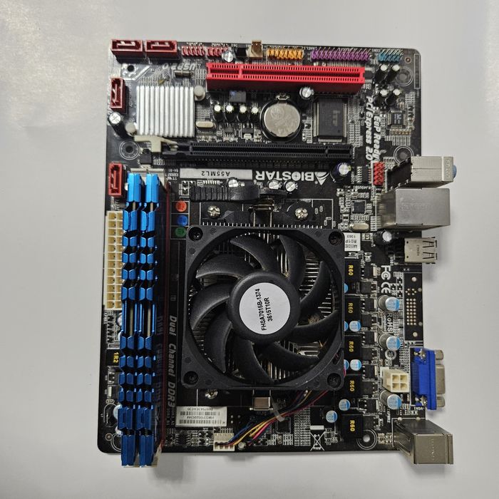 Placa baza + Processor + Ram