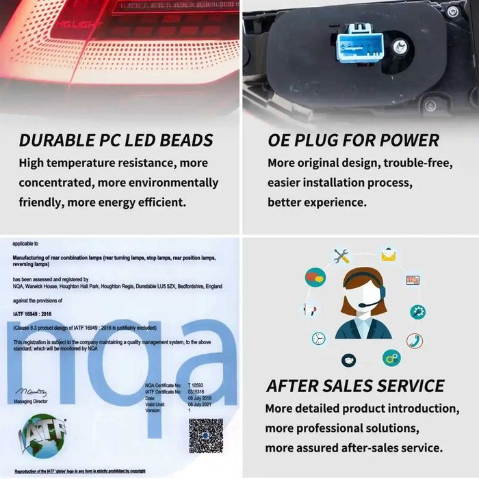 Комплект LED стопове за ГОЛФ 8 Golf 2019-