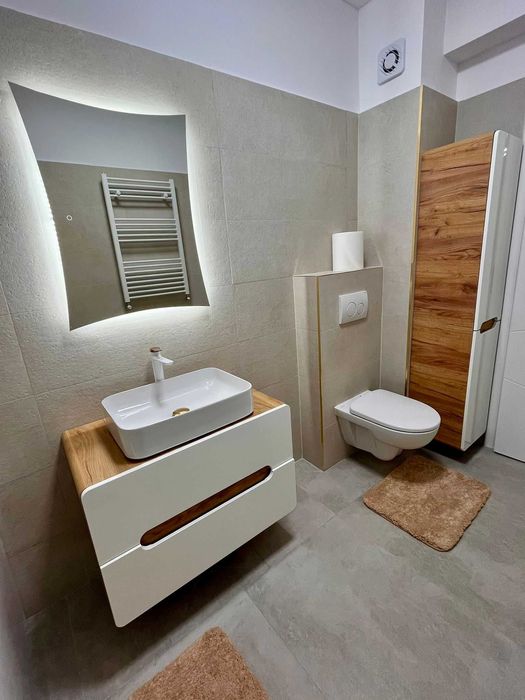 Apartament 3 camere Apollo Residence | 60 mp | mobilat modern | etaj 5/9 | Metrou Berceni