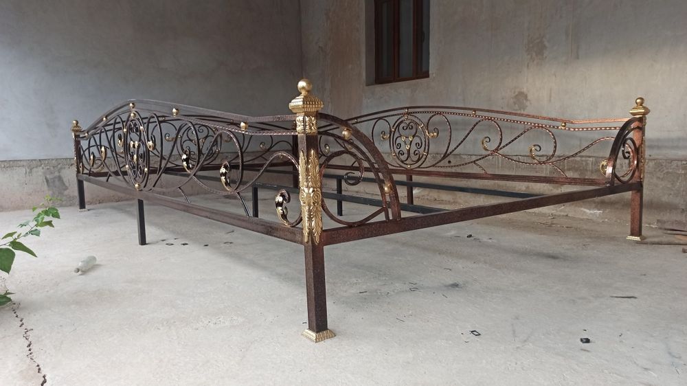 Темир варота есик рещотка забор огрождение лестница перила навес