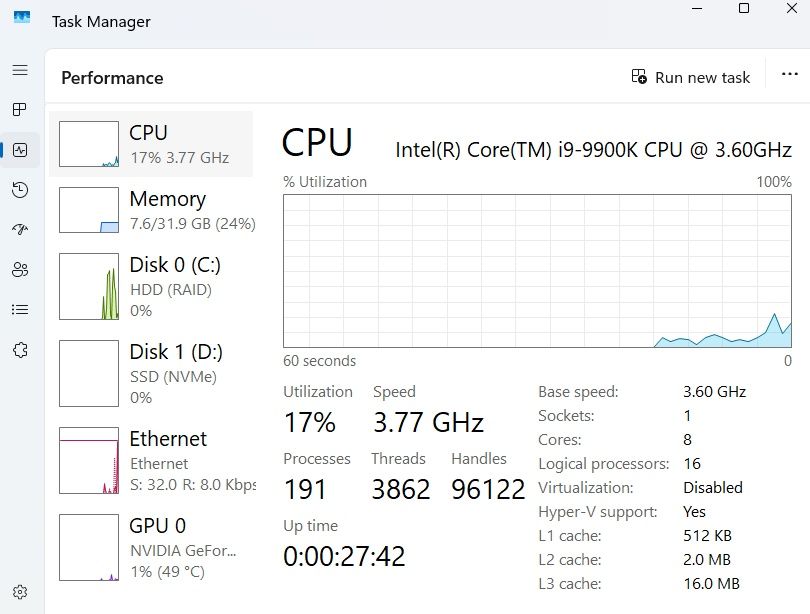 Titlu: PC Gaming RTX 4060 + i9 + 32GB RAM + 4.5TB + Monitor CADOU