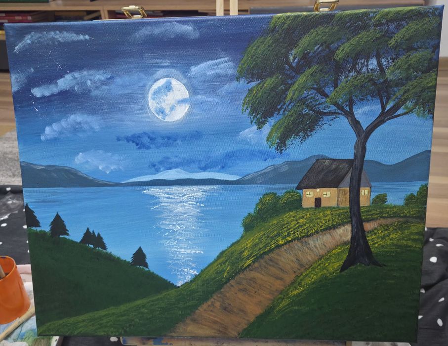 Tablouri pictate manual